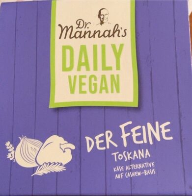 Zucker und Nährstoffe drin Dr mannah s daily vegan