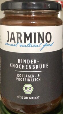 Zucker und Nährstoffe drin Jarmino smart natural food