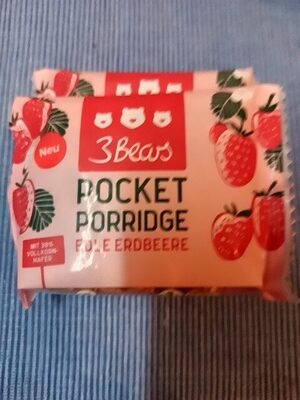 Zucker und Nährstoffe drin Pocket porridge