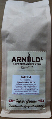 Zucker und Nährstoffe drin Arnolds kaffeemanufaktur