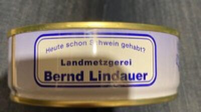 Zucker und Nährstoffe drin Landmetzgerei lindauer