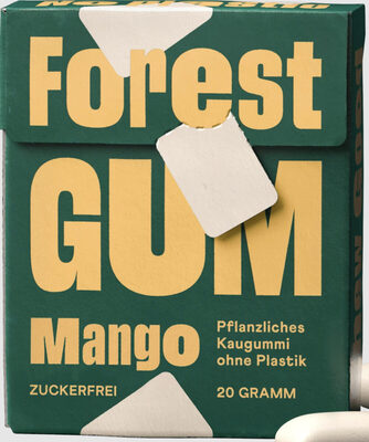 Sucre et nutriments contenus dans Forest gum