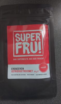 Zucker und Nährstoffe drin Super fru