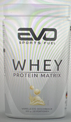 Zucker und Nährstoffe drin Evo sports fuel