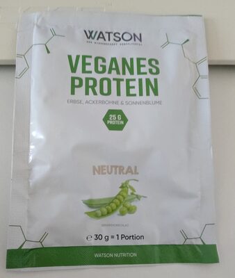 Zucker und Nährstoffe drin Watson nutrition