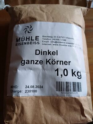 Zucker und Nährstoffe drin Muhle eisenbeiss