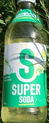 Zucker und Nährstoffe drin Super soda