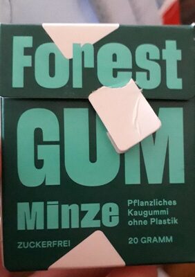 Zucker und Nährstoffe drin Forest gum