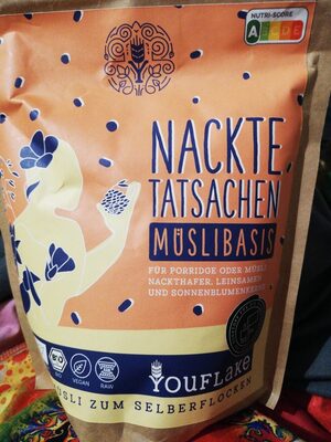 Zucker und Nährstoffe drin Yourflake