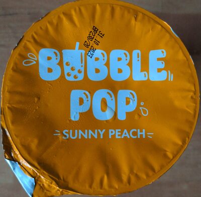 Zucker und Nährstoffe drin Bubble pop