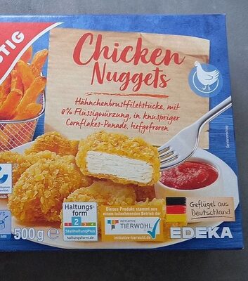 Zucker und Nährstoffe drin Huhn