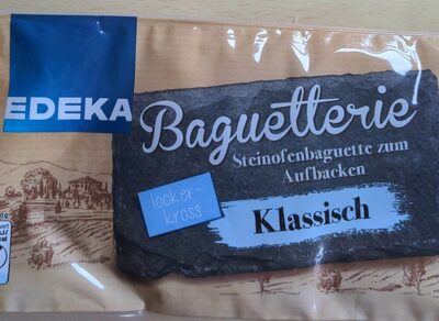 Zucker und Nährstoffe drin Edeka baguetterie