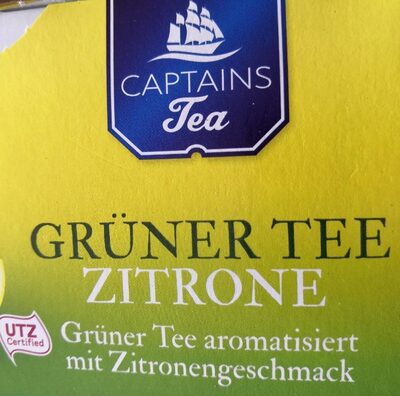 Grüntees mit zitrone