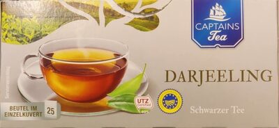 Zucker und Nährstoffe drin Captain tea