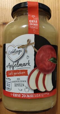 Zucker und Nährstoffe drin Liebling