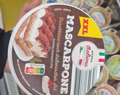 Frischkäse doppelrahmstufe italienisch