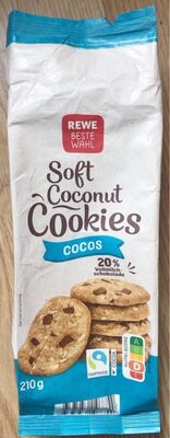 Cookies au chocolat et a la noix de coco