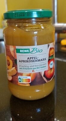 Apfel aprikosenmark