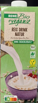 Zucker und Nährstoffe drin Rewe bio vegan