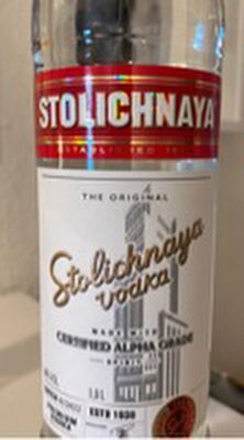 Zucker und Nährstoffe drin Stolichnaya