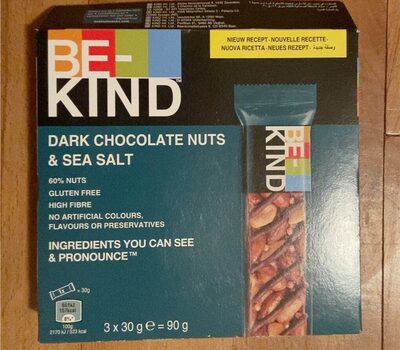 Sucre et nutriments contenus dans Be kind