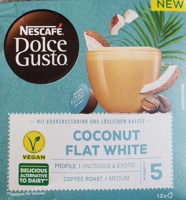 Sucre et nutriments contenus dans Coconut flat white