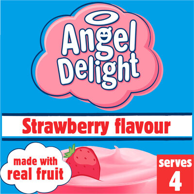 Suhkur ja toitained sees Angel delight