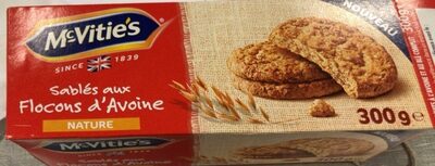 Sucre et nutriments contenus dans Mcvitie s