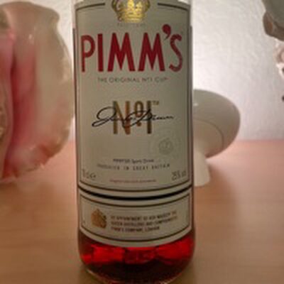 Sucre et nutriments contenus dans Pimms