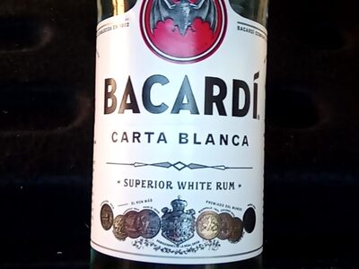 Zucker und Nährstoffe drin Bacardi