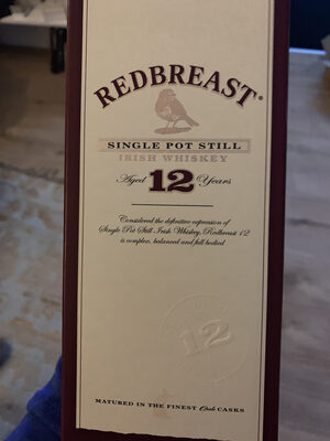 Suhkur ja toitained sees Redbreast