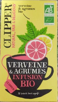 Infusions verveine et agrumes