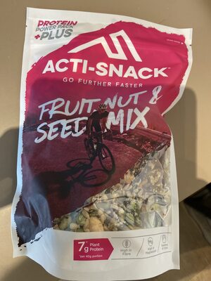 Sucre et nutriments contenus dans Acti snack