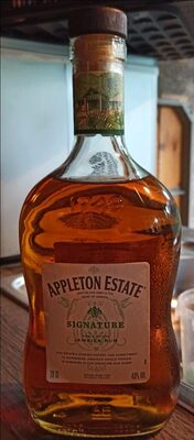 糖質や栄養素が Appleton estate