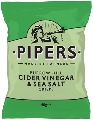 中的糖分和营养成分 Pipers crisp co