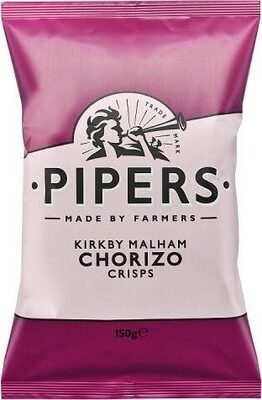 Sucre et nutriments contenus dans Pipers crisp