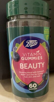 Sucre et nutriments contenus dans Boots