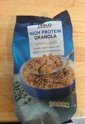 High protein granola