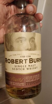 Sucre et nutriments contenus dans Robert burns