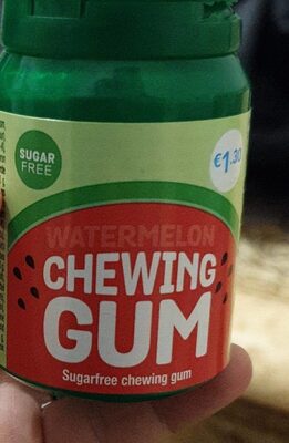 Sucre et nutriments contenus dans Watermelon chewing gum