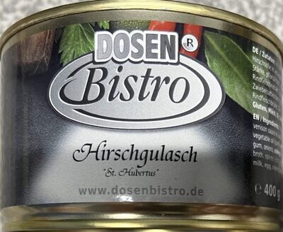 Zucker und Nährstoffe drin Dosenbistro convar