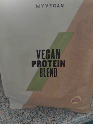 Zucker und Nährstoffe drin My vegan my protein