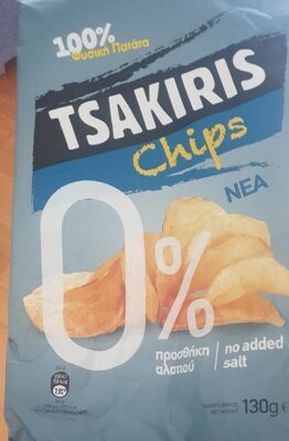 Sucre et nutriments contenus dans Tsakiris