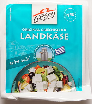 Zucker und Nährstoffe drin Greco