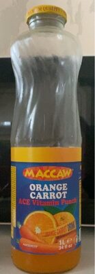 Sucre et nutriments contenus dans Maccaw