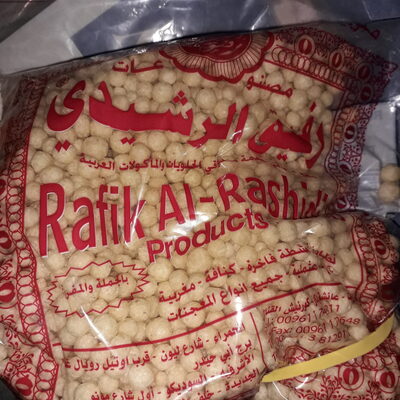 Sucre et nutriments contenus dans Raflik al rashidi products