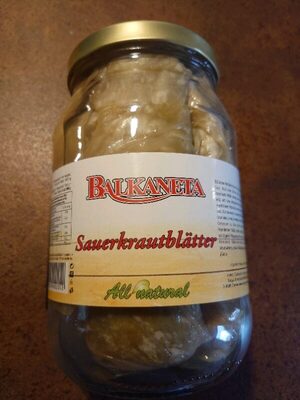 Zucker und Nährstoffe drin Balkaneta