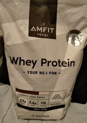 Sugar and nutrients in Amfit total