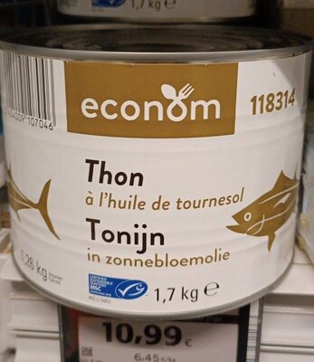 Suhkur ja toitained sees Econom