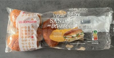 Sucre et nutriments contenus dans La lorraine